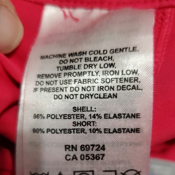 Columbia Pink Orange Asymmetrical Mini Skirt - Picture 12 of 12